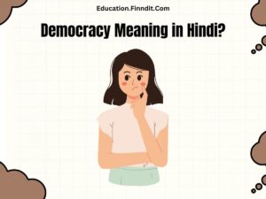 Democracy Meaning in Hindi