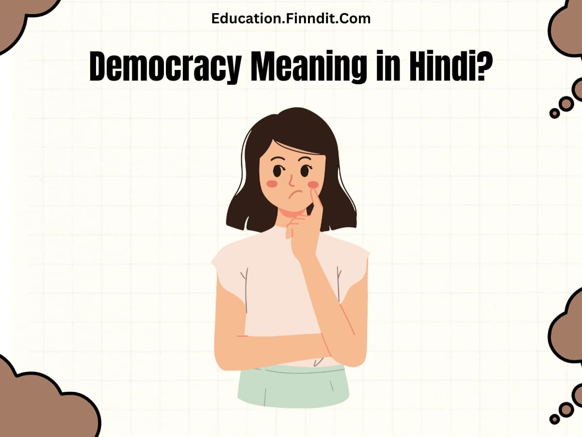 Democracy Meaning in Hindi