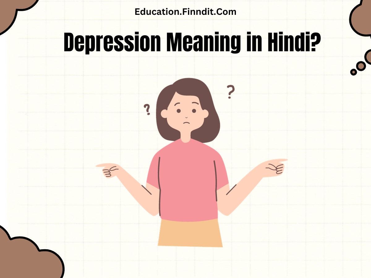 Depression Meaning in Hindi