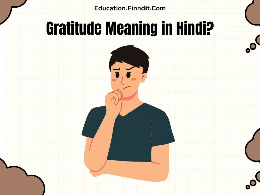 Gratitude Meaning in Hindi