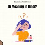 Hi Meaning in Hindi