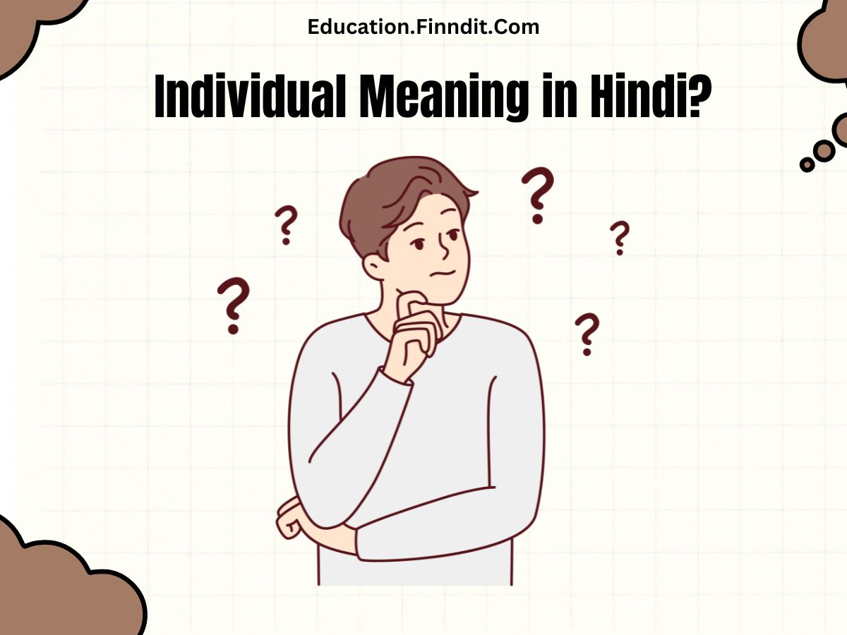 Individual Meaning in Hindi