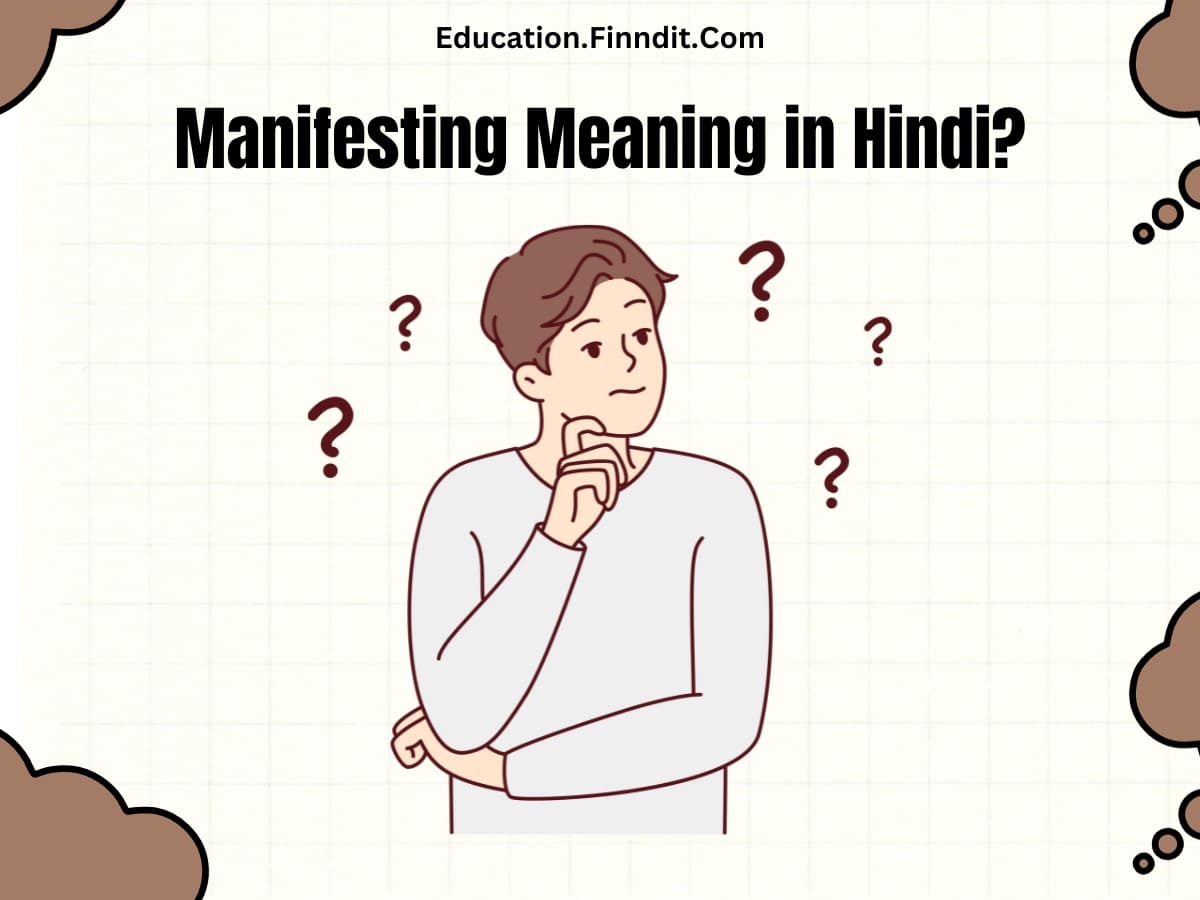 Manifesting Meaning in Hindi