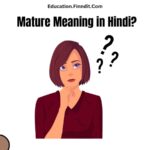 Mature Meaning in Hindi?