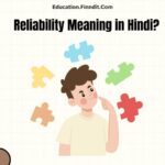 Reliability Meaning in Hindi?