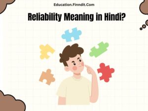 Reliability Meaning in Hindi?