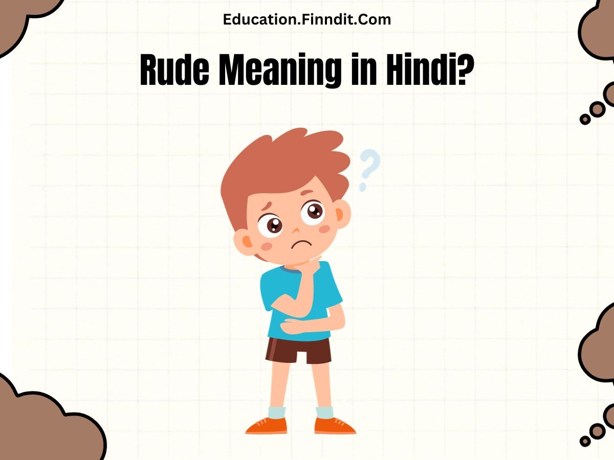 Rude Meaning in Hindi