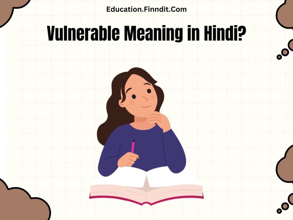 Vulnerable Meaning in Hindi