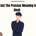 Trust The Process Meaning in Hindi