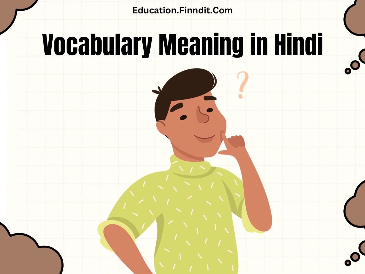 Vocabulary Meaning in Hindi