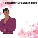 L- Carnitine Meaning In Hindi